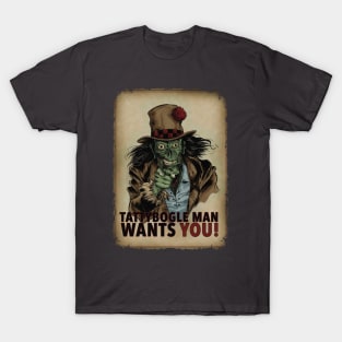 Tattybogle man Wants You! T-Shirt